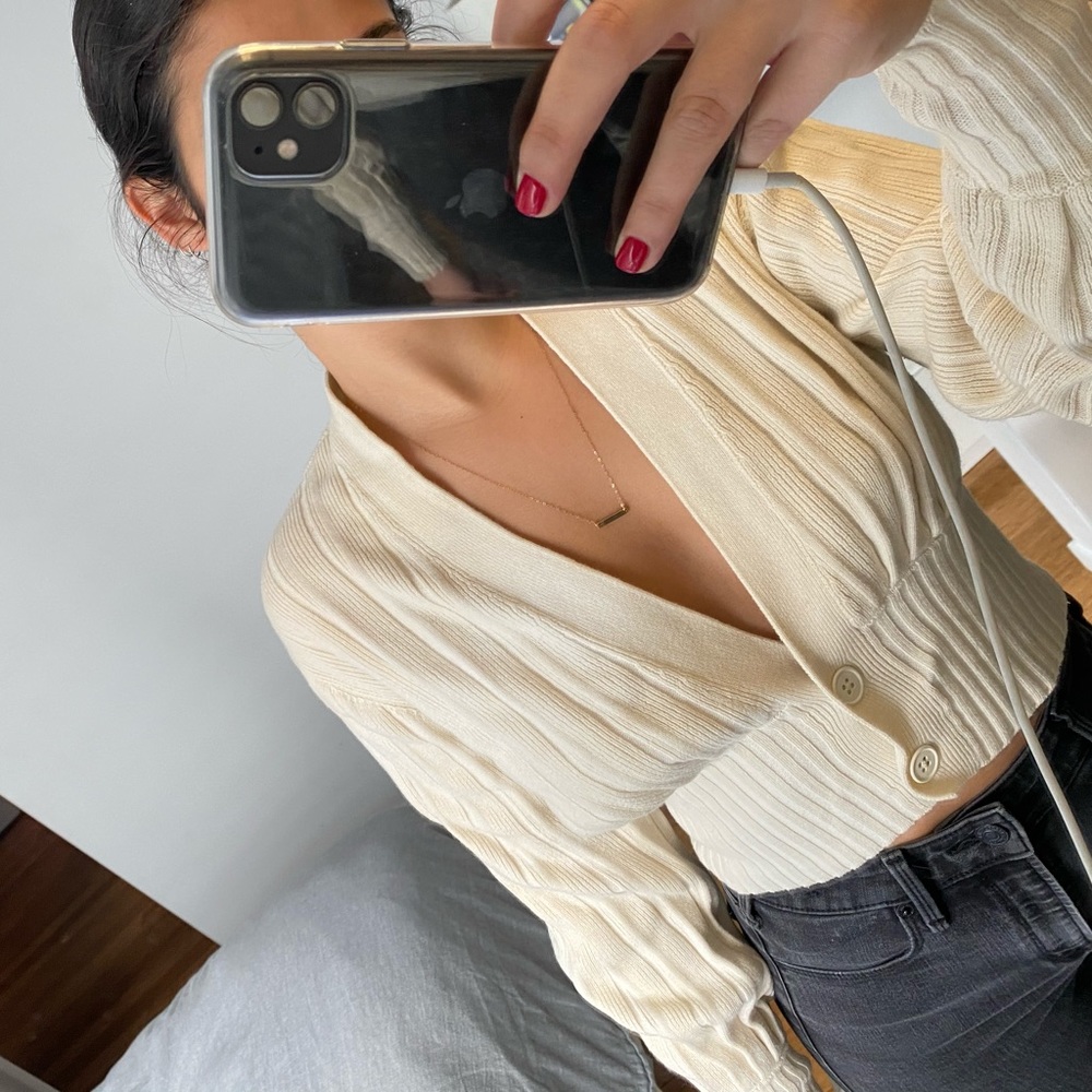 Aritzia cream sweater